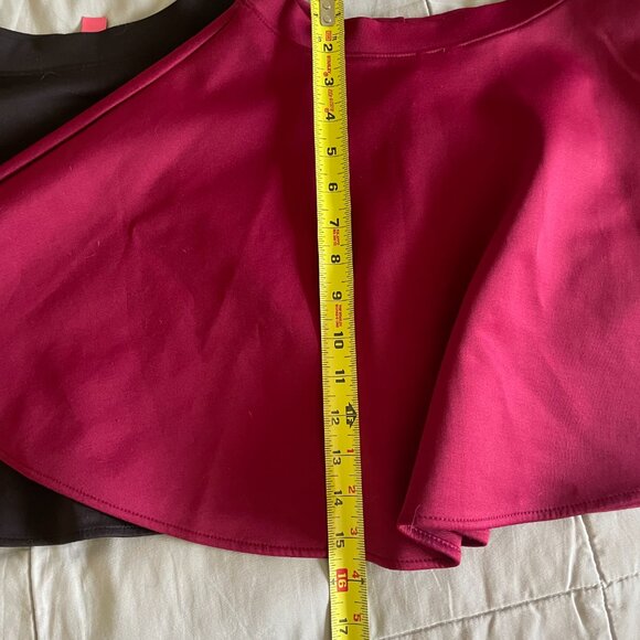 Jayvee Circle/Skater Skirt Bundle: Red and Black (Size Unknown, prob XS/S) - Picture 4 of 9